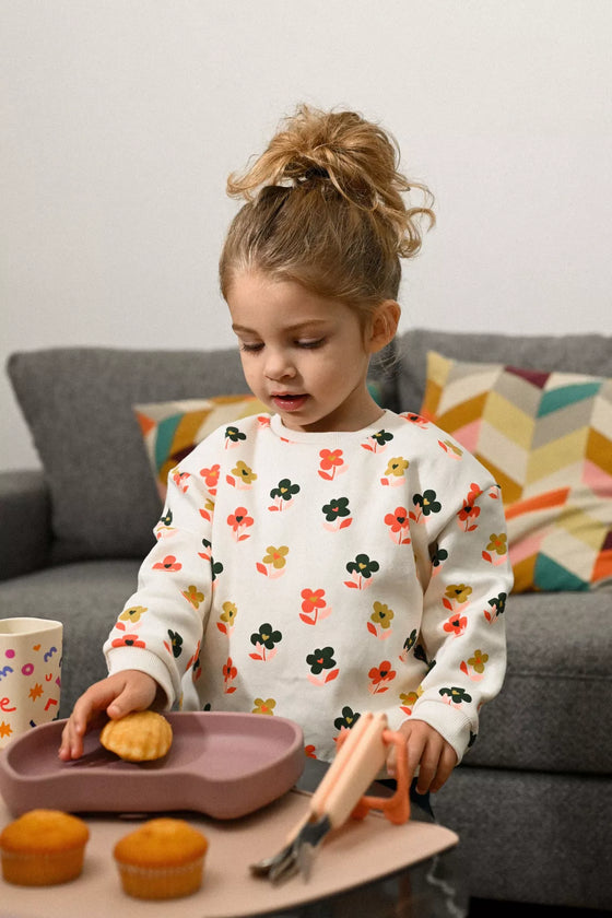 Ensemble de couverts pour enfants avec anneau cobalt The Cotton Cloud
