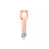 Ensemble de couverts pour enfants avec anneau tangerine The Cotton Cloud