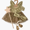 Ensemble fée des bois pour poupée Minikane 34 cm – robe tutu, ailes et baguette