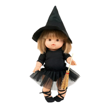  Déguisement Halloween Petite Sorcière noir pour poupée Gordis Minikane 34 cm