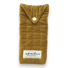  Enveloppe Sunny velours ocre, Apaches Collections.