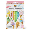 Set de 6 feutres parfumés Sundae Tiger Tribe aux couleurs pastel pour enfant