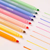 9 feutres pastels, marque Omy.