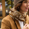 Foulard Calcutta olive So Family – accessoire mode mixte en coton