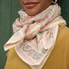 Foulard grand ou petit format Ellis Poudre Bëllemme en coton – accessoire mode femme élégant et doux
