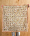 Foulard Java Desert Bellemme 50 x 50 cm ou 100 x 100 cm motif floral