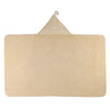 cape de bain Gabin personnalisable biscuit Petit Picotin bébé – serviette éponge avec capuche et prénom