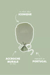 ballon Gaston décoratif personnalisable amande Petit Picotin – déco murale chambre bébé avec prénom