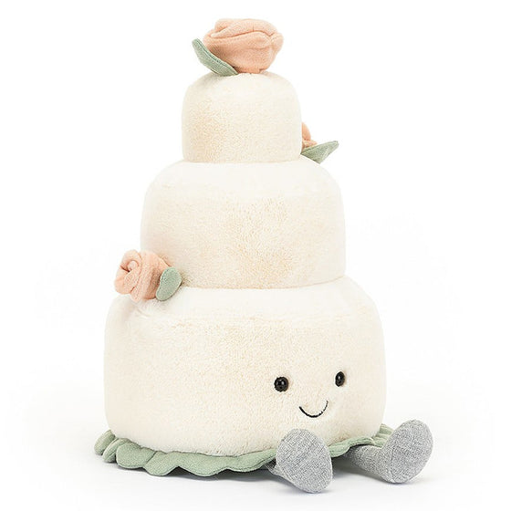 Peluche gâteau de mariage Amuseables Jellycat.