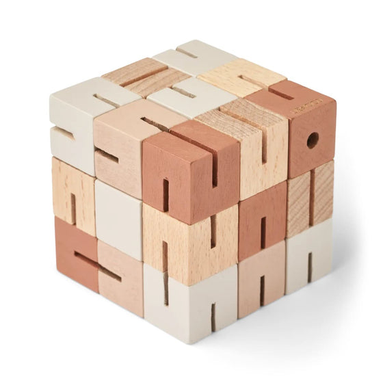 Cube de construction en bois Gavin Liewood pour bébé.