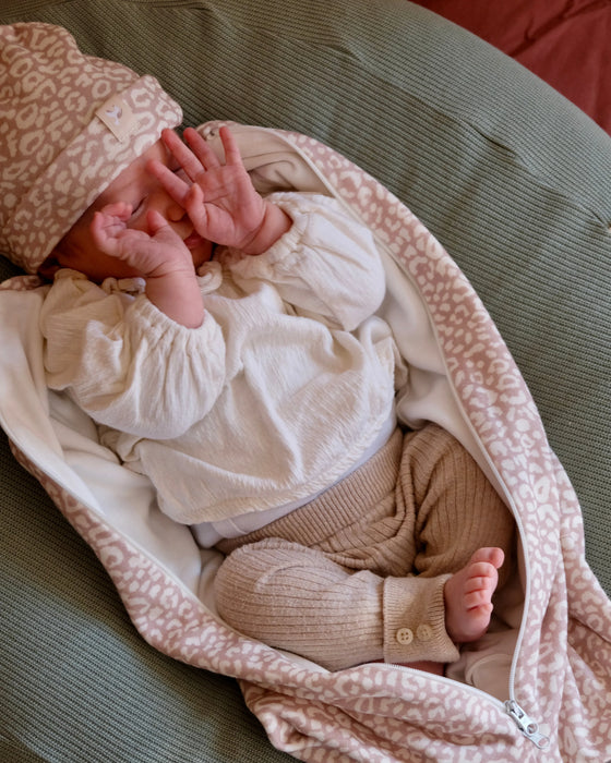 Gigoteuse d'emmaillotage pour nouveau né, Graou, Tante Reine.