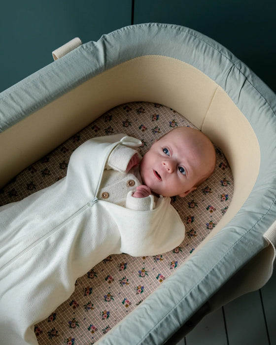 Gigoteuse d'emmaillotage pour nouveau né pointelle Tante Reine.