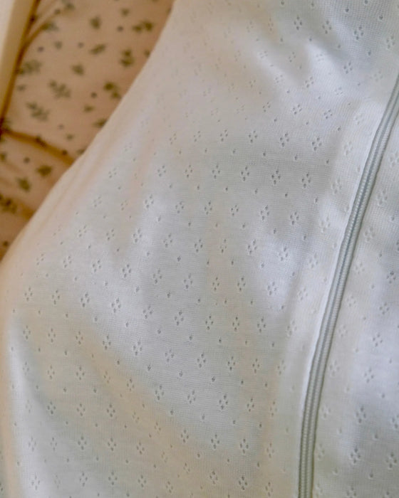 Gigoteuse d'emmaillotage pour nouveau né pointelle Tante Reine.