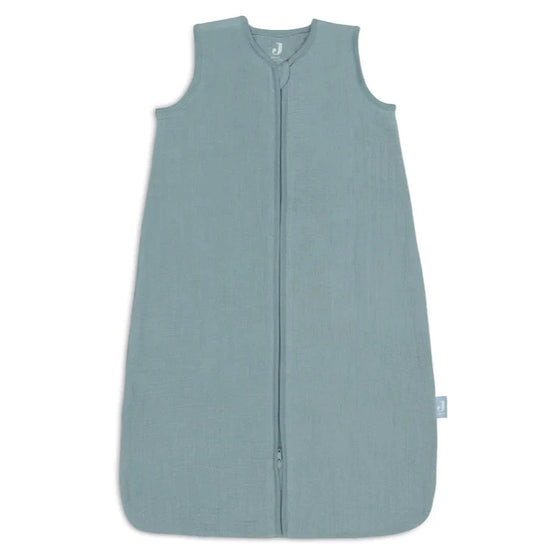 Gigoteuse bébé en gaze de coton coloris sea green Jollein – turbulette légère et respirante pour sommeil sécurisé