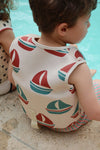 gilet de flottaison enfant Konges Slojd Ahoy bateau gilet natation bébé piscine