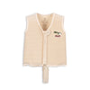 gilet de flottaison enfant rayé rose motif cerises Konges Slojd aide natation sécurisée piscine mer