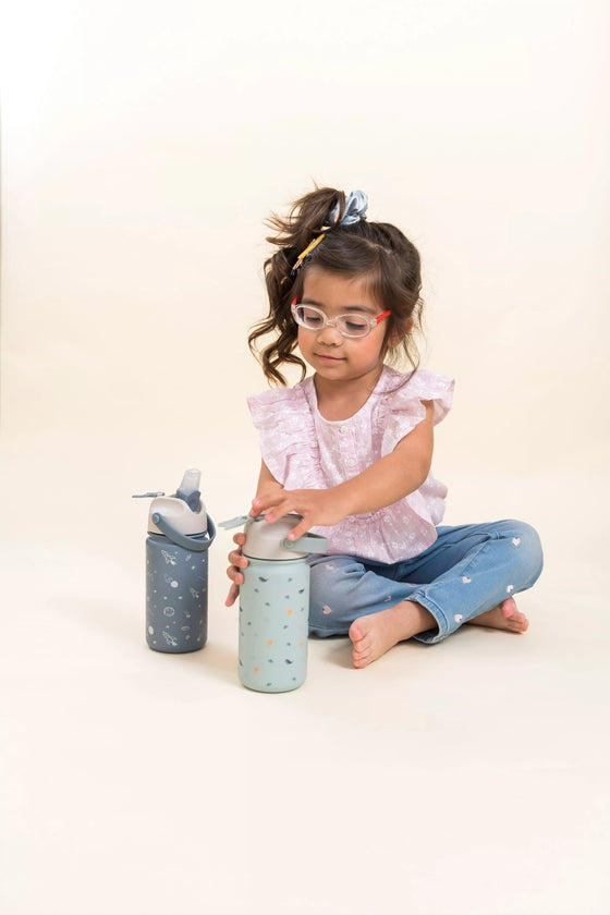 Gourde en inox Arc-en-ciel 350ml pour enfant The Cotton Cloud