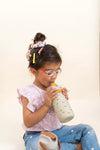Gourde en inox Arc-en-ciel 350ml pour enfant The Cotton Cloud