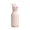gourde isotherme enfant lapin rose asobu bestie avec paille sécurisée