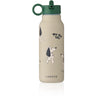 Gourde isotherme enfant Liewood Falk 350 ml Dakota Dog Mist motif chien
