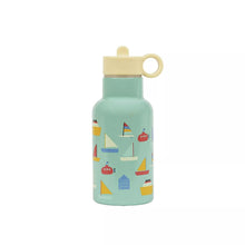  Gourde isotherme 350 ml Les Bateaux Petit Jour Paris – inox, étanche, motif coloré, pour enfants.