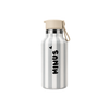 Gourde isotherme enfant 350 ml à rayures grises Zakuw en acier inoxydable