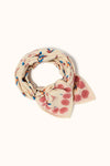 Foulard enfant et adulte 50 x 50 cm ou 100 x 100 cm Cerisier Macadamia Dahlia Apaches Collections