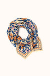 Foulard enfant et adulte 50 x 50 cm ou 100 x 100 cm Cœur Bleu Royal Apaches Collections