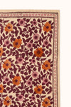 Foulard Cœur Flamingo Apaches Collections 50 x 50 cm ou 100 x 100 cm imprimé fleuri