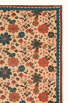 Grand foulard Fiza Boléro Macadamia Apaches Collections, 100 × 100 cm – autre vue