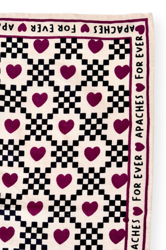 Foulard enfant et adulte Amor Macadamia Apaches Collections - accessoire mode famille