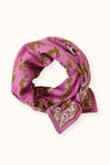 Petit foulard Manika Bengale Fuchsia Apaches Collections.