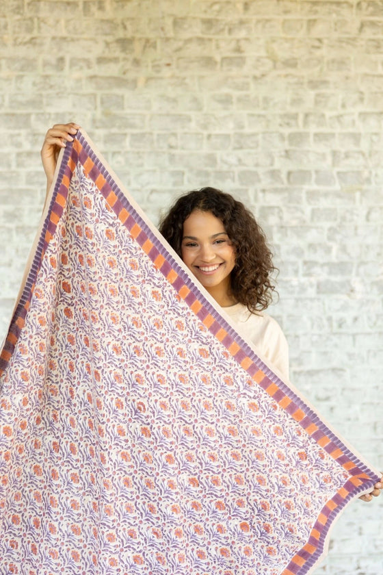 Foulard Apaches Collections Cactus Macadamia - Accessoire mode femme et enfant