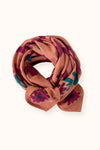 Foulard Apaches Collections Rita Rust - Accessoire mode femme et enfant en coton léger