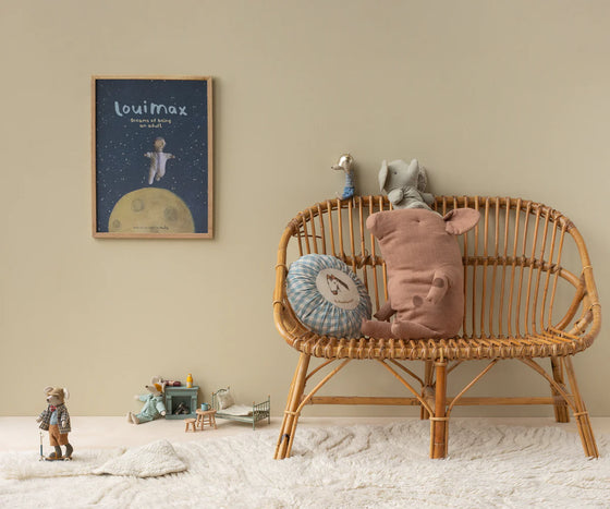 Grand-père souris Maileg – souris en tenue vintage avec chapeau et bottes