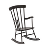 Grand rocking chair anthracite pour souris et lapin Maileg.