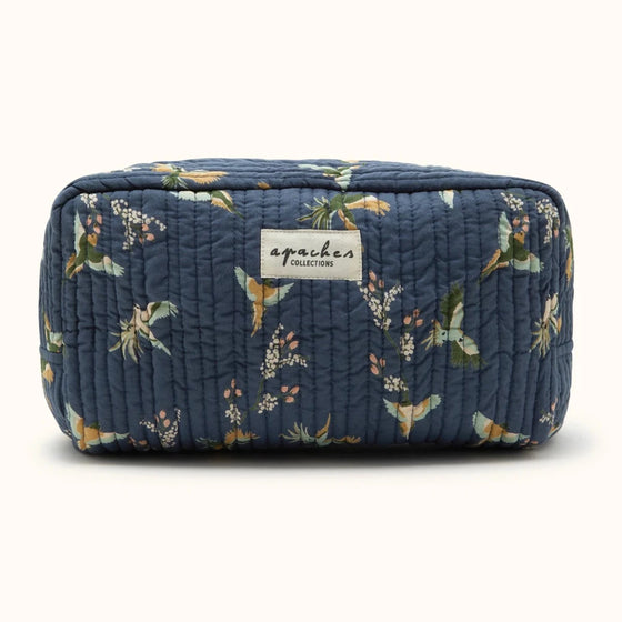 Grande trousse de toilette Gayane Cerisier Orage Apaches Collections.