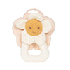 Hochet fleur Marguerite bébé Amadeus Les Petits écru jaune