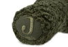 Hochet musical Ours en bouclette Leaf Green Jollein.