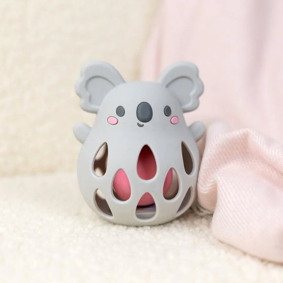 Hochet en silicone souple Koala Tiger Tribe