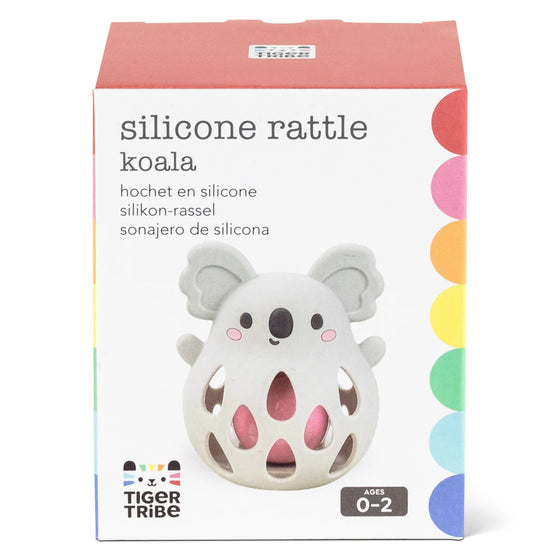 Hochet en silicone souple Koala Tiger Tribe