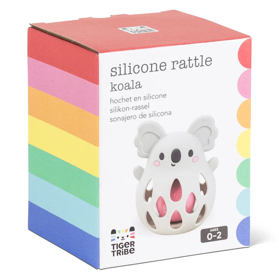 Hochet en silicone souple Koala Tiger Tribe