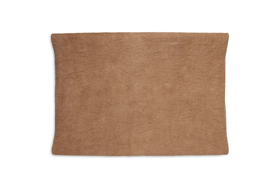 Housse de matelas à langer en éponge coloris Biscuit Jollein – douce et absorbante pour bébé