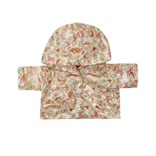  Imperméable Clotaire en coton enduit fleuri Mireille pour poupées Gordis – Minikane