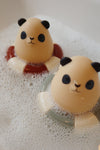 Jouets de bain en silicone avec carafe, bouée et panda, Konges Slojd.