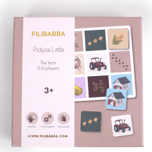  Jeu de loto à la ferme Filibabba - Jeu éducatif enfants 2 à 6 joueurs
