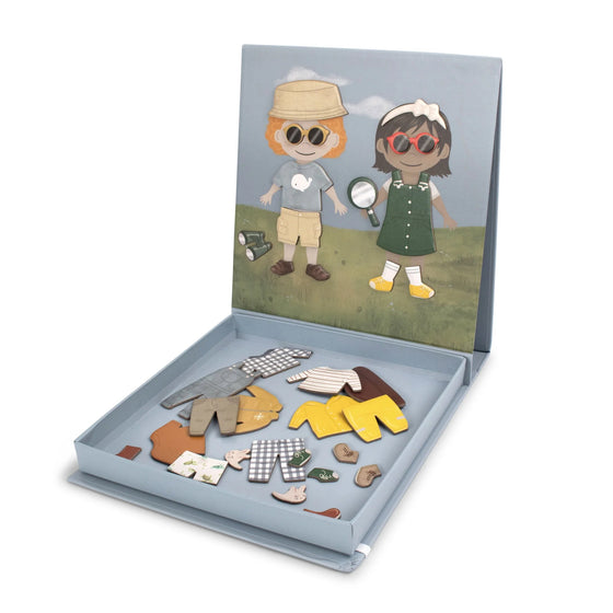 Jeu magnétique personnages à habiller Filibabba - jeu éducatif créatif enfants