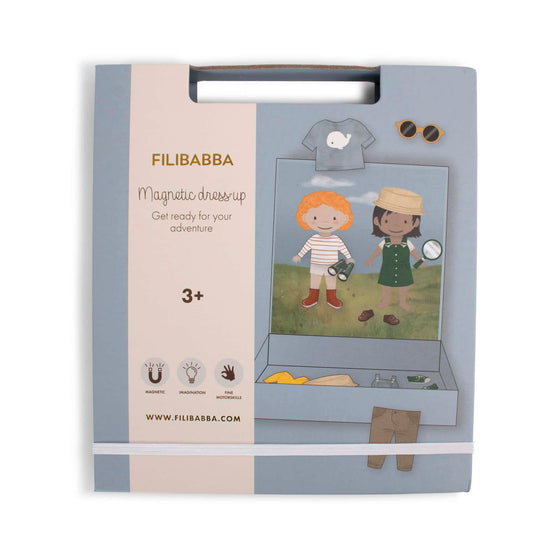 Jeu magnétique personnages à habiller Filibabba - jeu éducatif créatif enfants