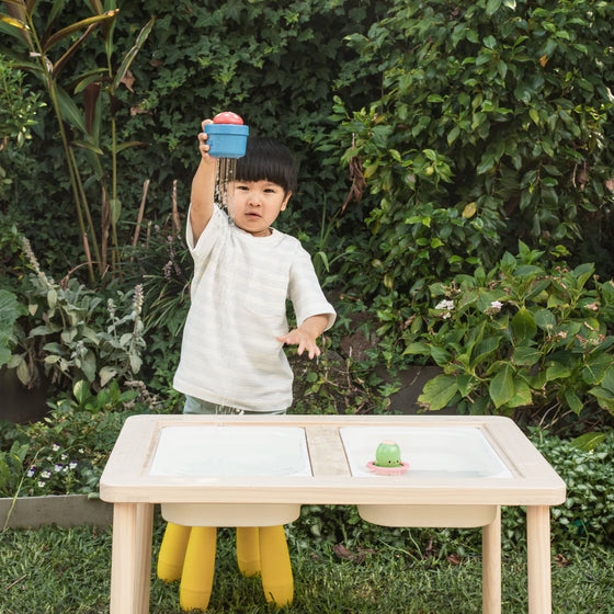 Jouet de bain champignon pop-up Tiger Tribe – jeu d’eau bébé