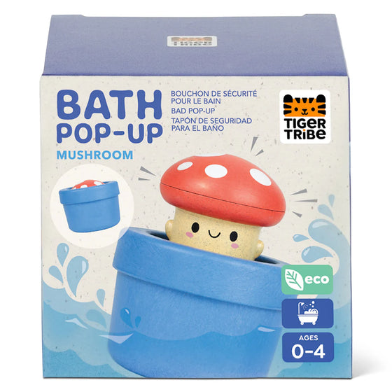 Jouet de bain champignon pop-up Tiger Tribe – jeu d’eau bébé